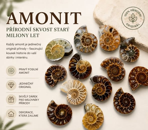 Amonit vel.cca 4,5cm