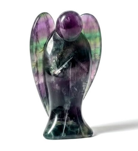 Anděl Fluorit vel. 7,5cm , č.1