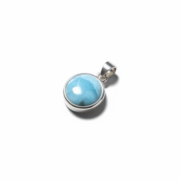 Larimar kabašon přívěsek 2,35g