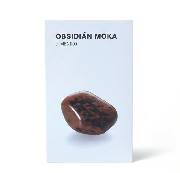 Kartička obrázek - OBSIDIÁN MOKA