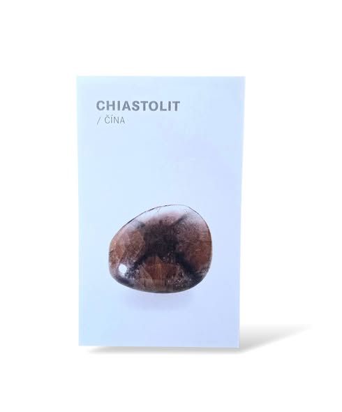 Kartička obrázek - CHIASTOLIT