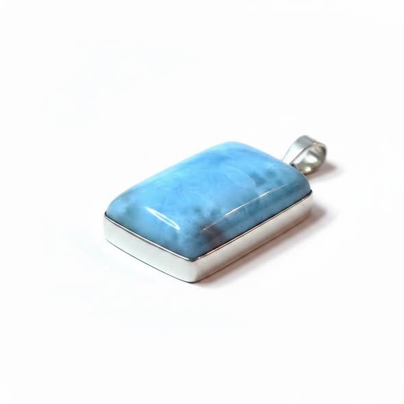 Larimar přívěsek obdelník 7,70 g