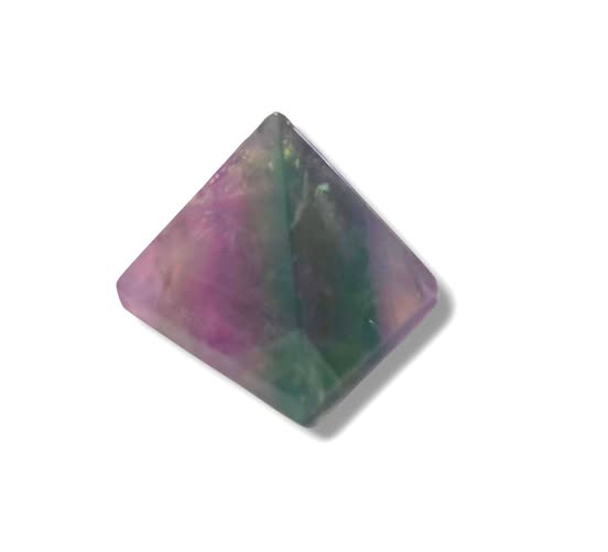 Fluorit pyramida vel. cca 3,5 x 3,5cm ,č.3