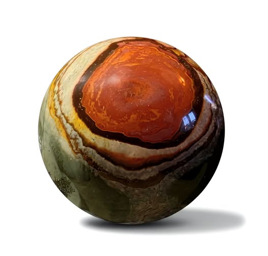 Jaspis polychrom koule vel. 7cm