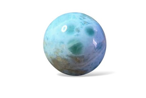 Larimar koule vel. 2,8cm