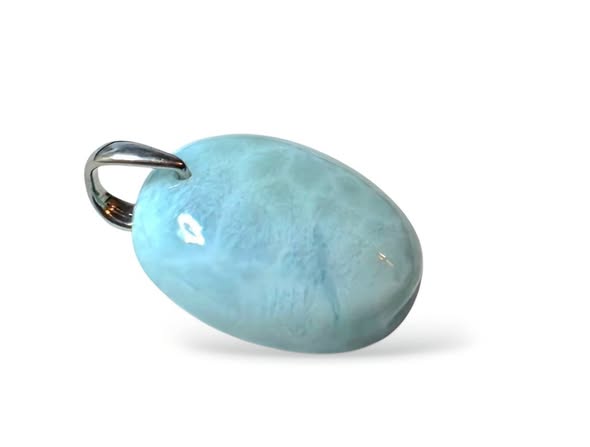 Larimar přívěsek kabašon 4,95g