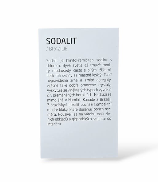Kartička - SODALIT