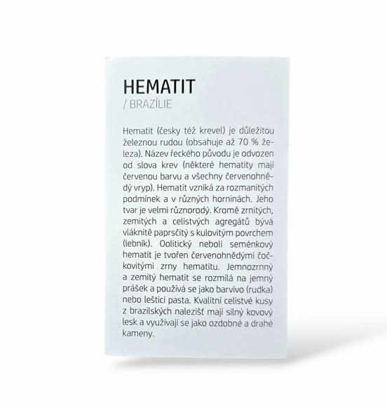 Kartička - HEMATIT