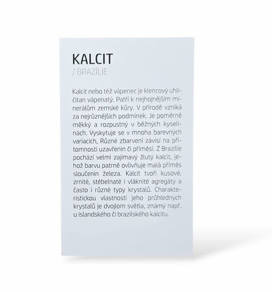 Kartička - KALCIT