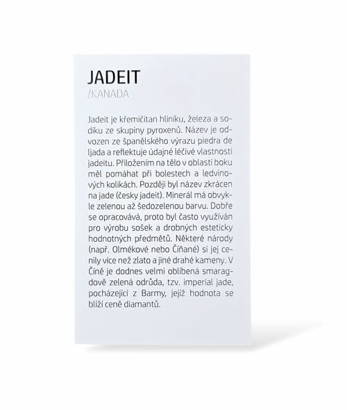 Kartička - JADEIT