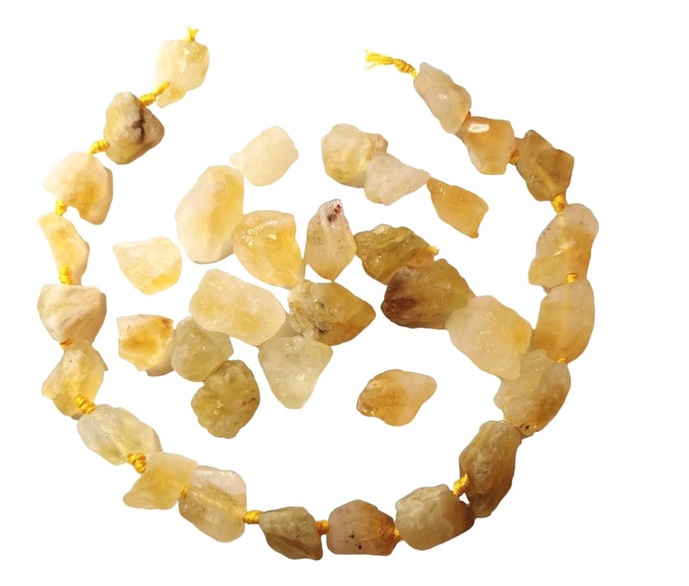 Citrín surový vrtaný