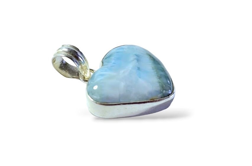 Larimar srdce přívěsek 6,22g