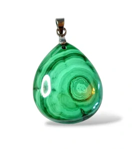 MALACHIT  slza přívěsek č.3 ,váha 10,30g