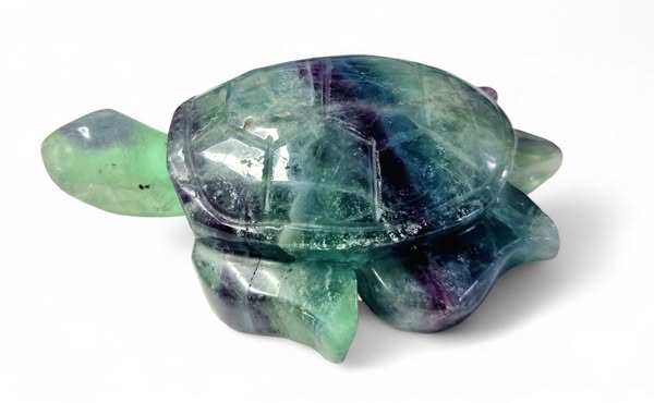 Fluorit želva ,váha 0,432kg