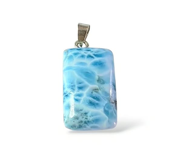 Larimar přívěsek obdelník 5,02 g