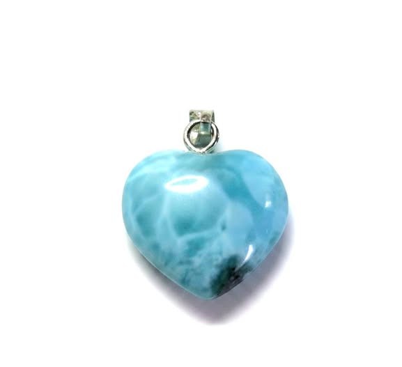 Larimar srdce přívěsek 5,06g