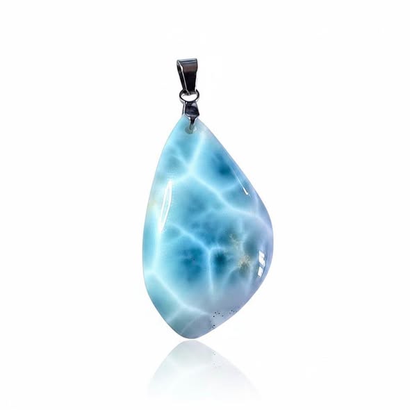Larimar přívěsek,  AA jakost 10,38 g