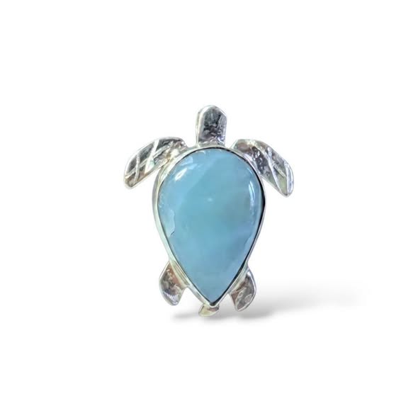 Larimar přívěsek želvička 2,96g