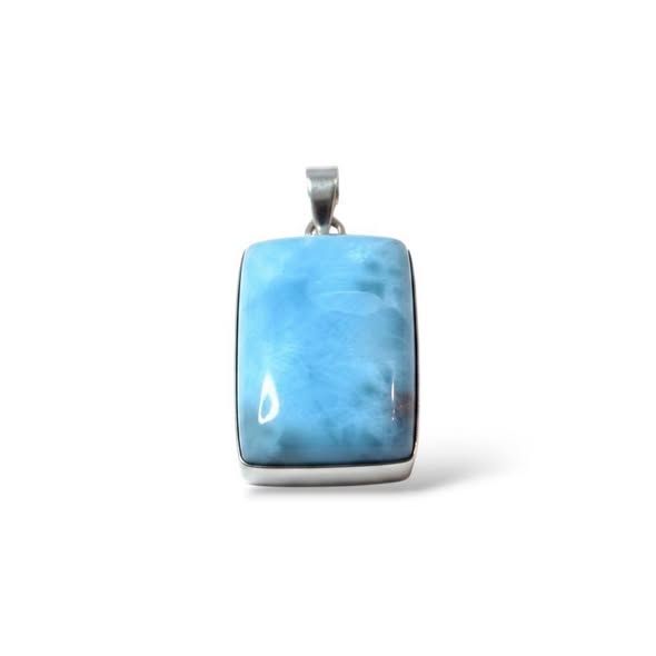 Larimar přívěsek obdelník 7,70 g