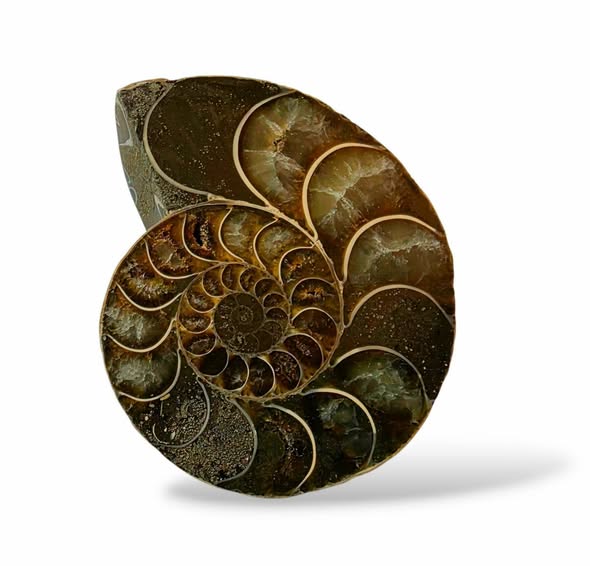 Amonit  půlka č.17 , váha 0,097kg