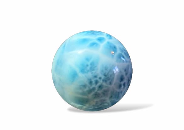Larimar koule vel.3,1cm ,AAA jakost