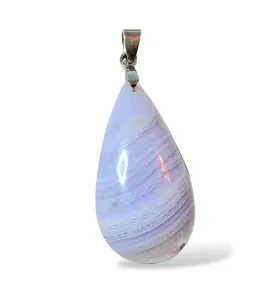 Chalcedon přívěsek č.4 kabašon