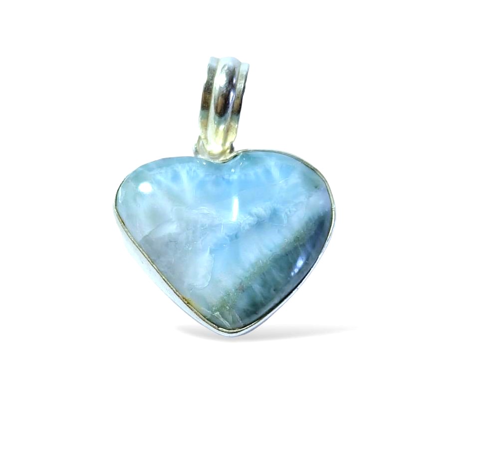 Larimar srdce přívěsek 6,22g