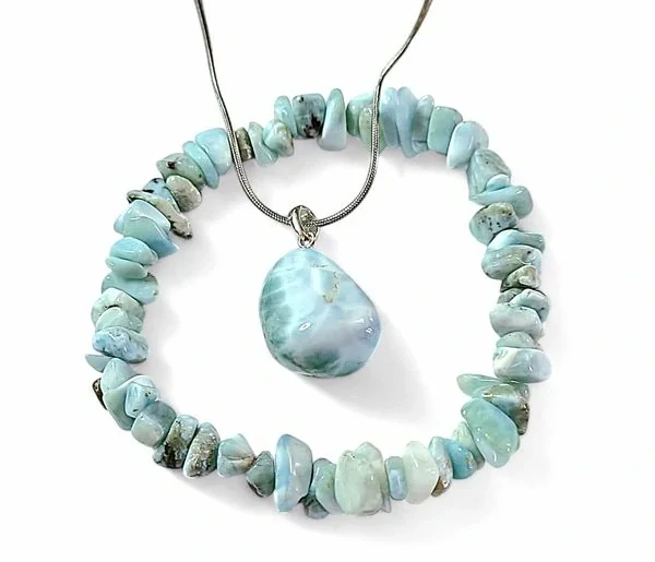 Larimar set s krabičkou