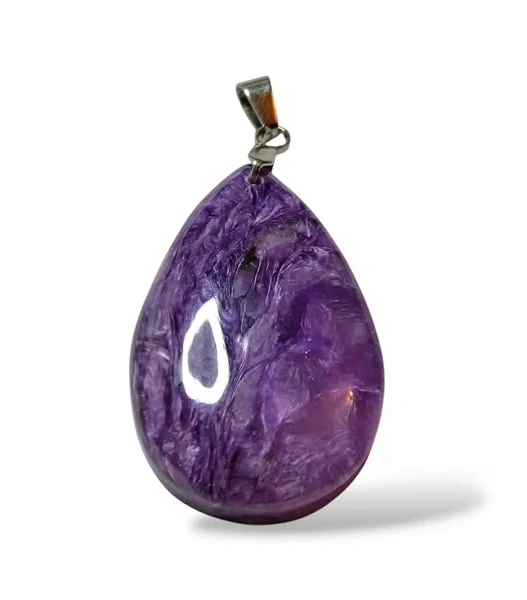 Čaroit přívěsek kabašon TOP JAKOST 10,98g