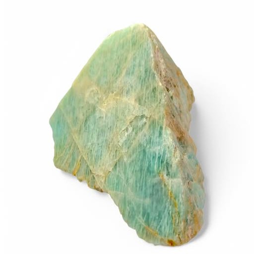 Amazonit řez surový i leštěný 0,130kg
