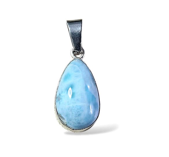 Larimar kabašon přívěsek 3,49g