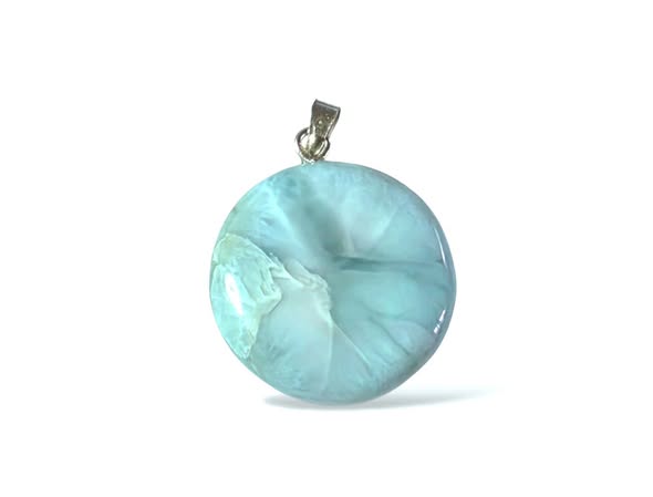 Larimar přívěsek kolečko 12,68 g 