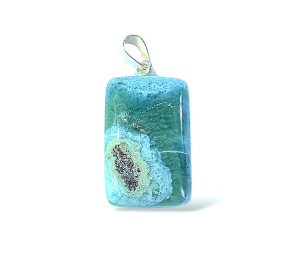 Larimar  přívěsek obdelník  7,57 g