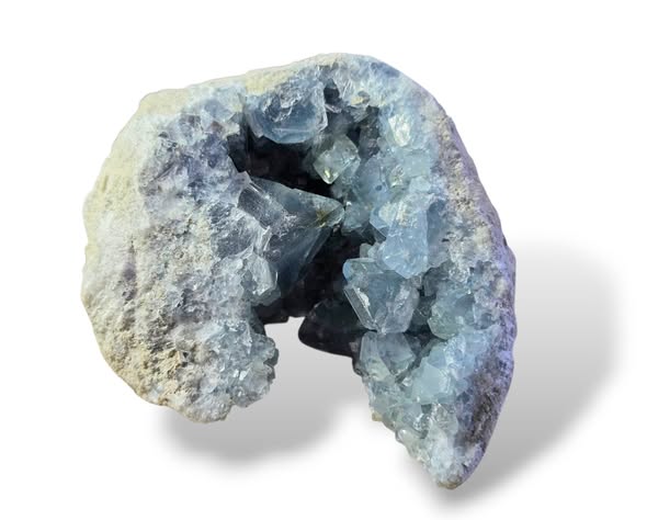 Celestin drúza velká , váha 4,428kg 