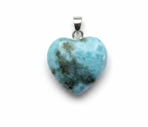 Larimar srdce přívěsek 5,06g