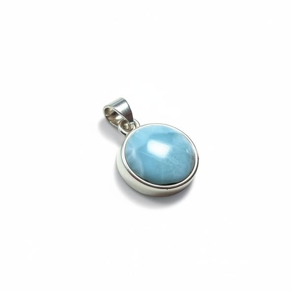 Larimar kabašon přívěsek 2,35g