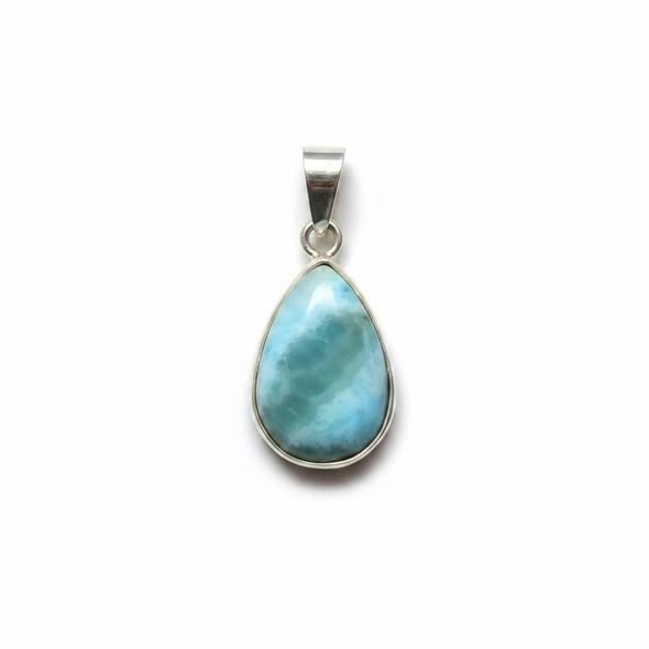 Larimar kabašon přívěsek 3,19g