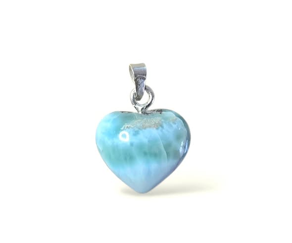 Larimar srdíčko přívěsek 4,36g
