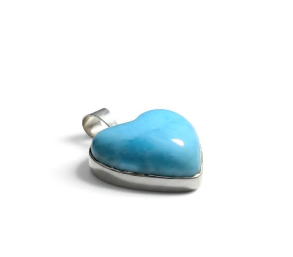 Larimar srdce přívěsek 4,99g