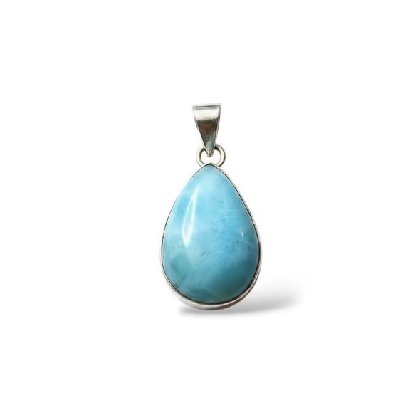 Larimar přívěsek kapka 3,85 g