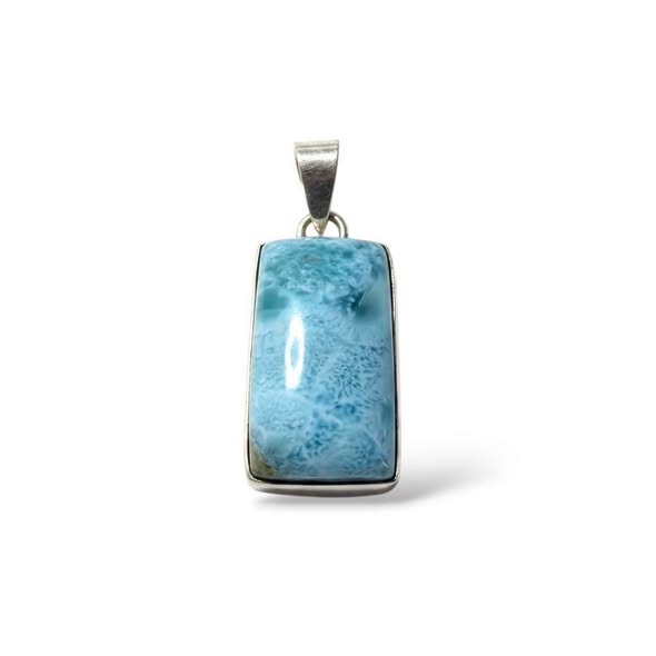 Larimar přívěsek obdelník 4,36g