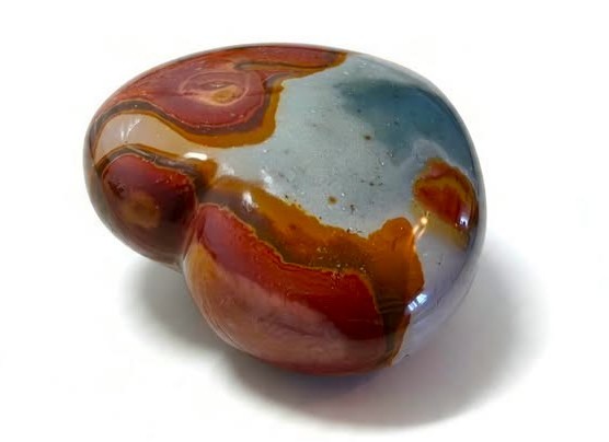 Jaspis polychrom srdce vel. 7,8 x 7,3 x 3,3 cm