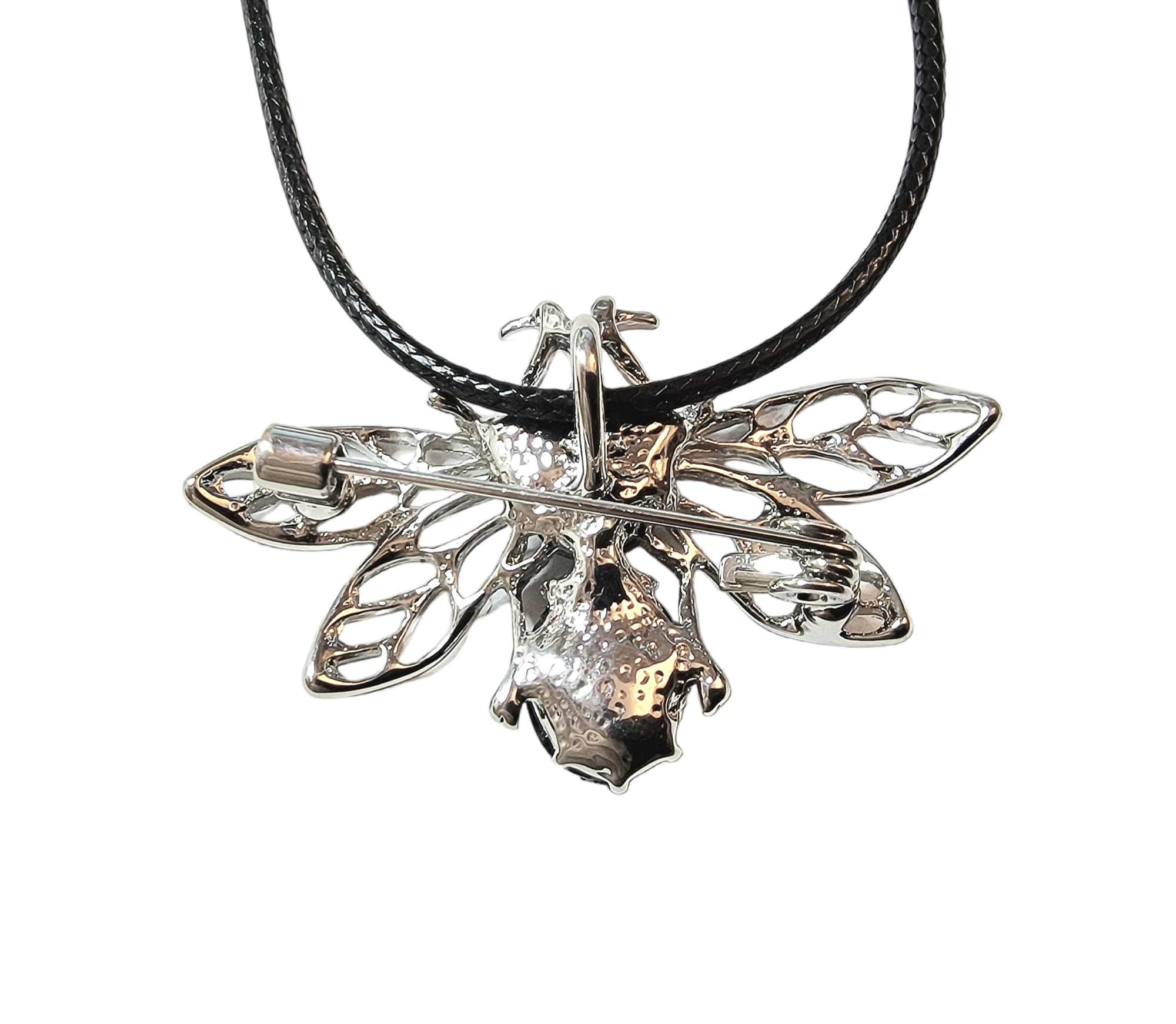 Včela brož i přívěsek s perletí Paua