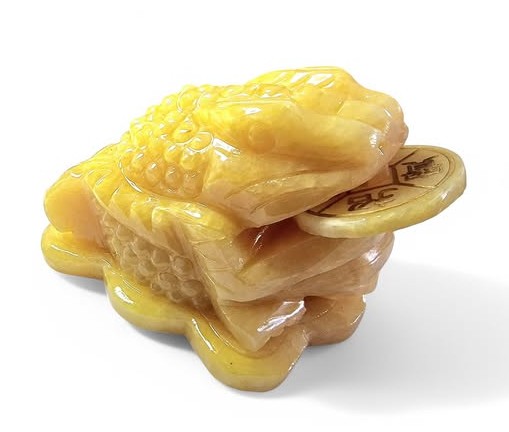 Peněžní žába  kalcit střední