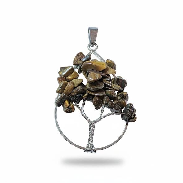 Strom života slza - magický amulet TYGŘÍ OKO