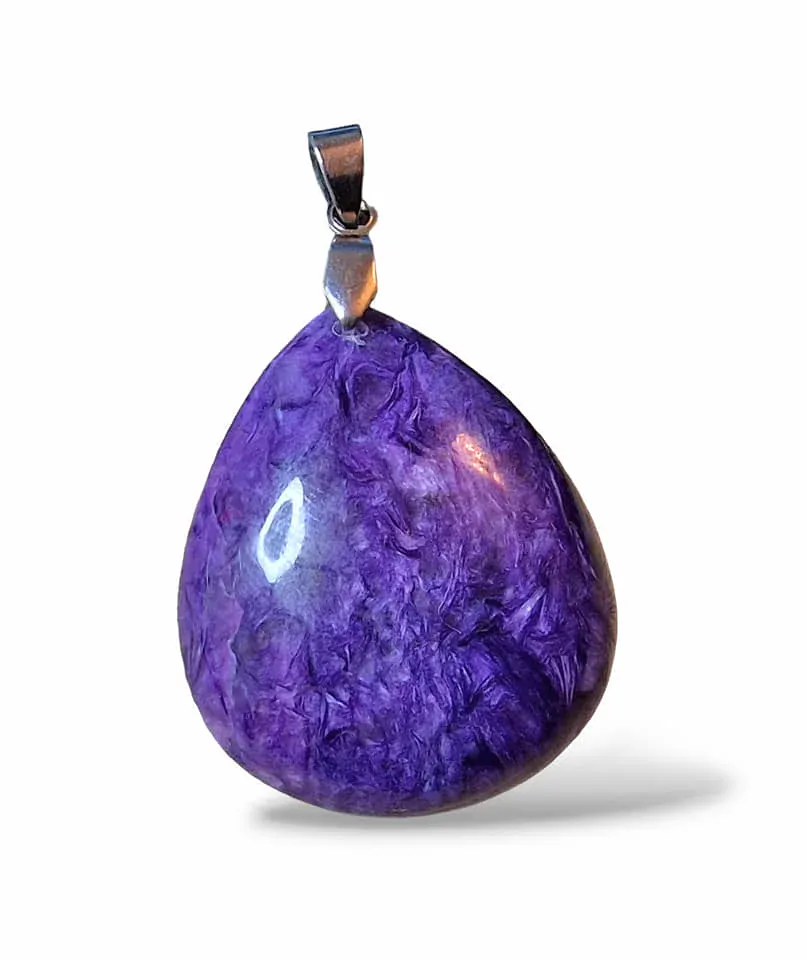Čaroit přívěsek kabašon č.5 TOP JAKOST 15,48g