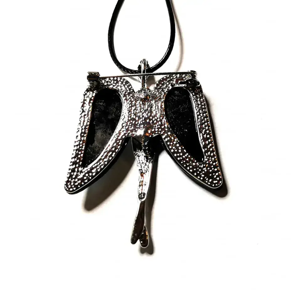 Anděl  přívěsek i brož s perletí Paua na krk