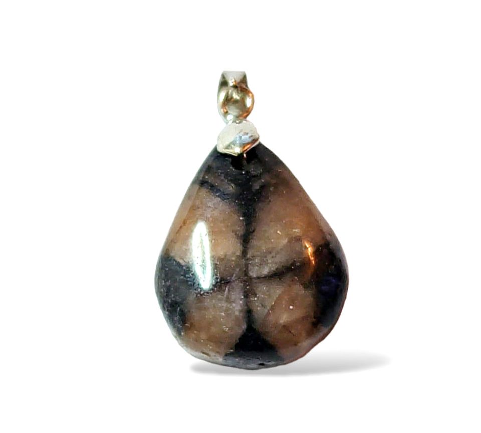 Chiastolit přívěsek ( křížový kámen)