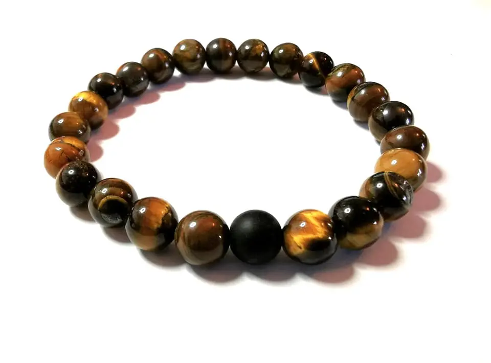 SET: Tygří oko + láva + dárková krabička