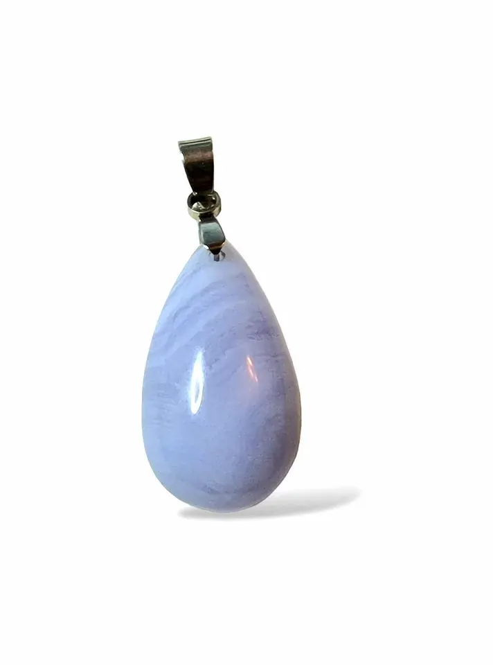 Chalcedon přívěsek č.5 kabašon